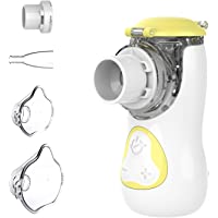 FEELLIFE Nebulizador Portatil Inhalador- Inhaladores para Niños y Adultos- nebulizador de malla silencioso de tamaño…